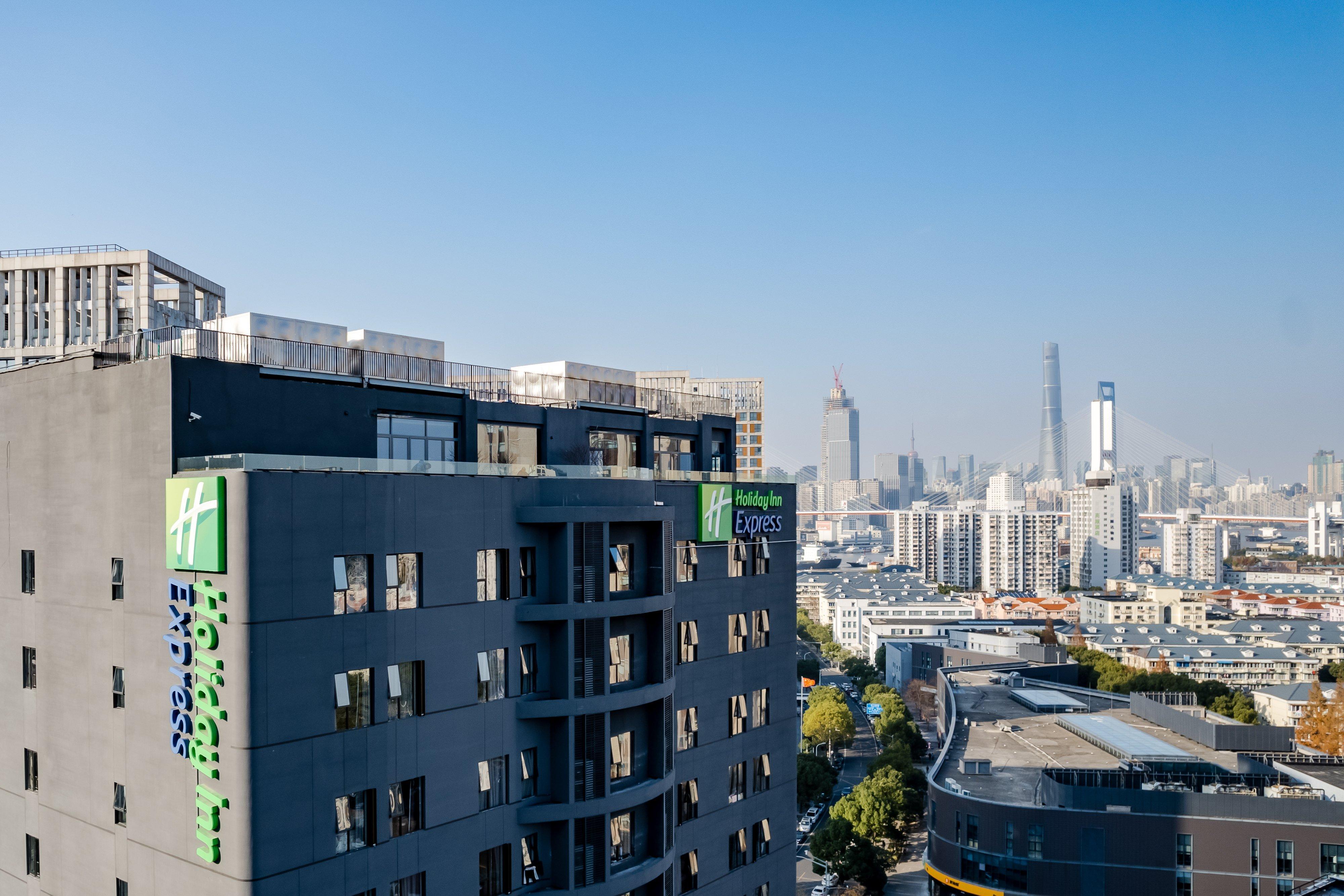 Holiday Inn Express Shanghai Expo Centre By Ihg Exterior foto